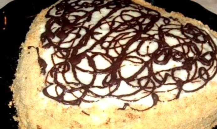 Торт Ароматный медовый