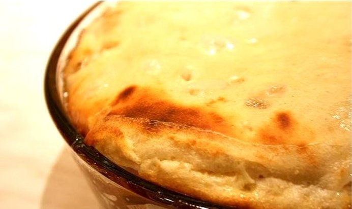 Творожная запеканка с бананом