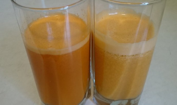 Морковно-картофельный сок