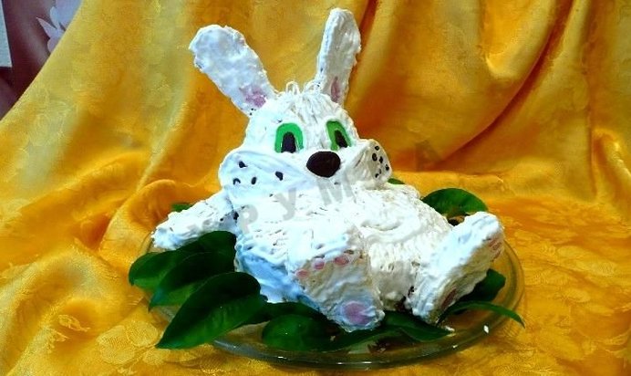 Торт Зайчик