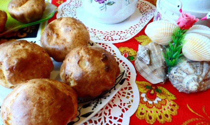 Кексы с плавлеными сырками