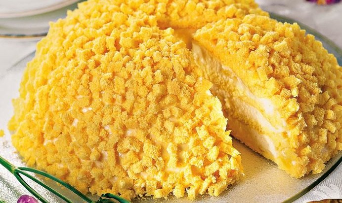 Торт Мимоза