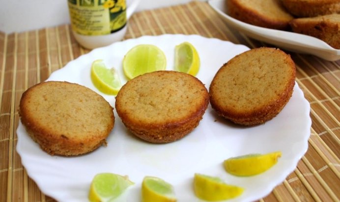 Лимонные маффины
