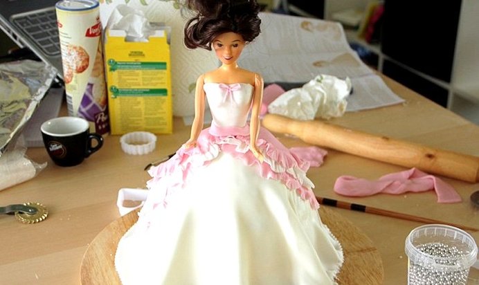 Торт на день рождения девочке 7 лет