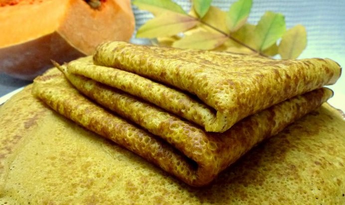 Тыквенные блины