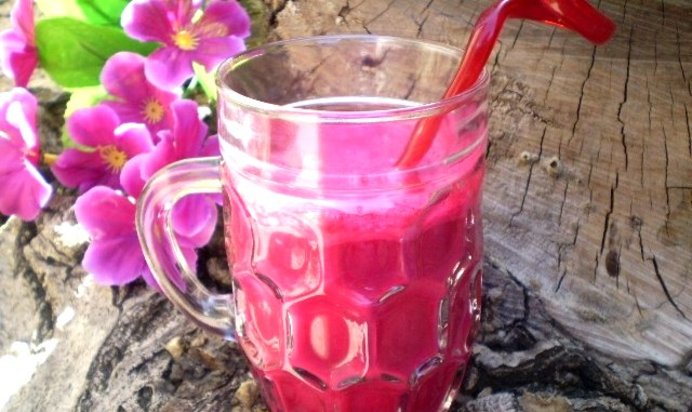 Кефир с соком