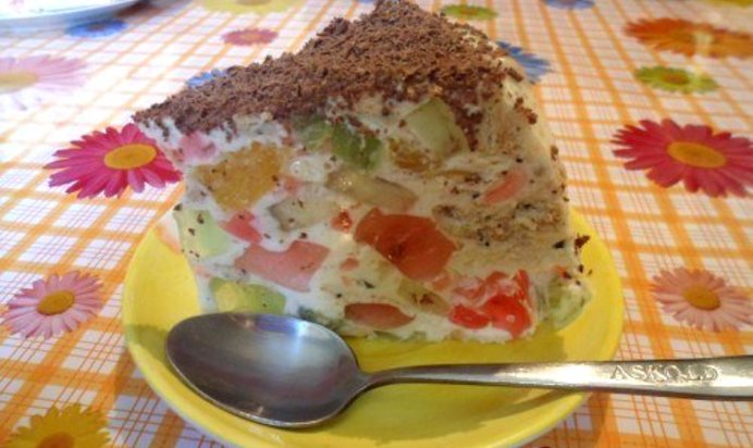 Торт-десерт «Мозаика»