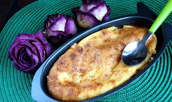 Морковно - грушевая запеканка с творогом