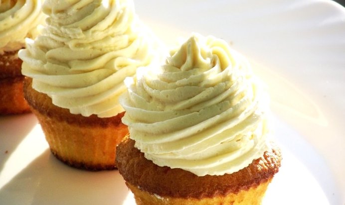 Кексики с кремом