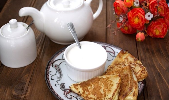 Блины в кляре