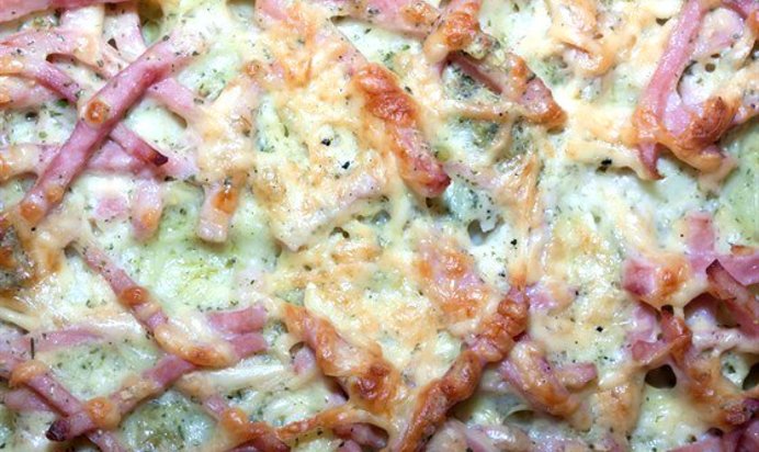 Сырная картофельная запеканка