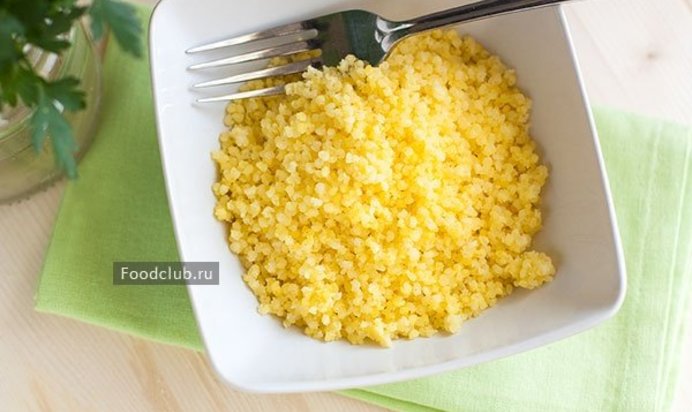 Пшенная каша на воде