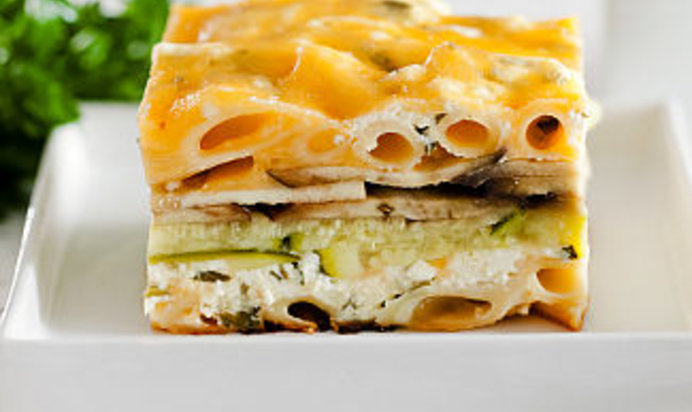 Макаронная запеканка в мультиварке