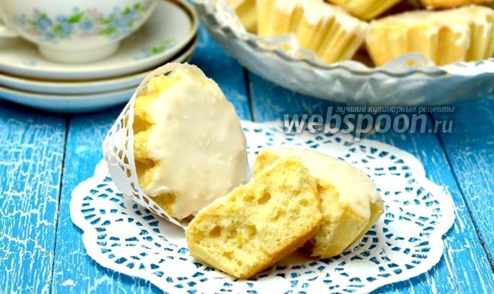 Лимонные маффины