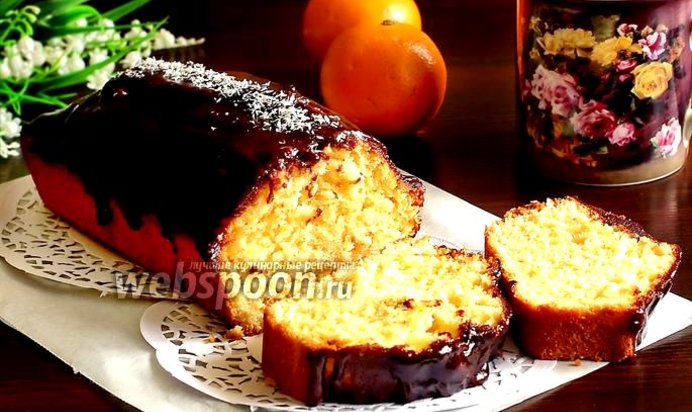 Кекс на кокосовом молоке