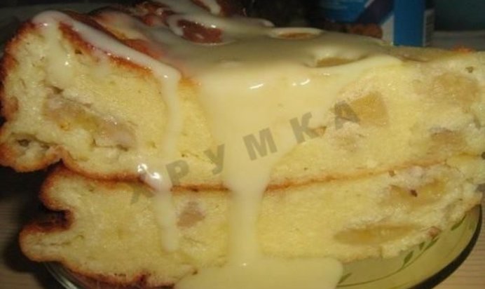 Творожно-банановая запеканка