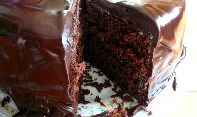 Шоколадный торт влюбленных