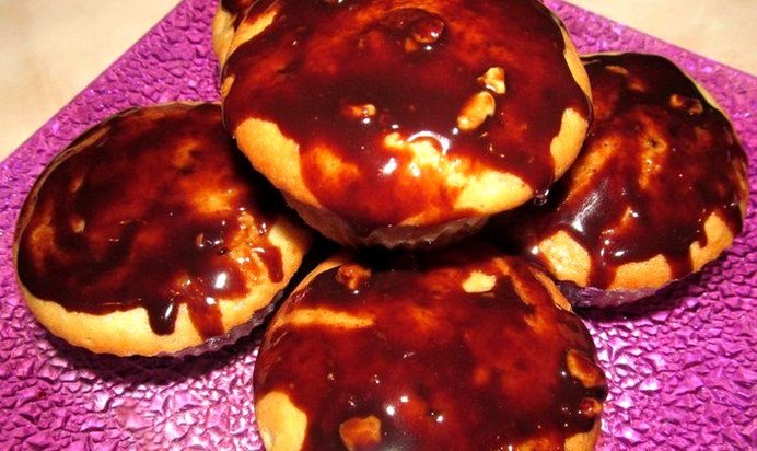 Кексики с бананом