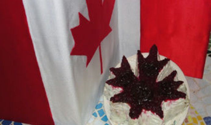 Торт Креветки в шоколаде Звезда Ванкувера