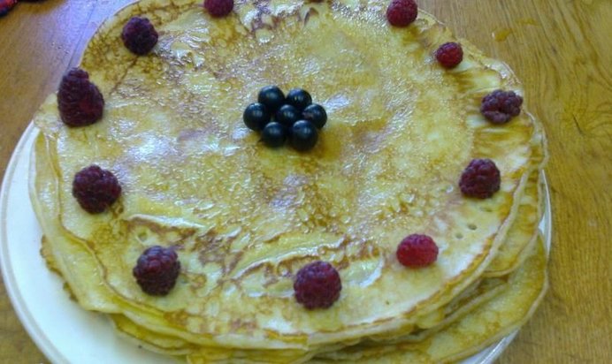 Блинчики Ягодное чудо