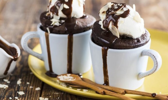 Кекс в кружке