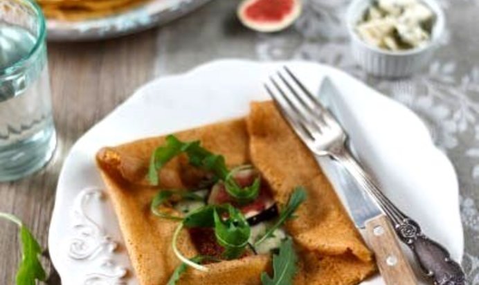 Блины из нутовой муки