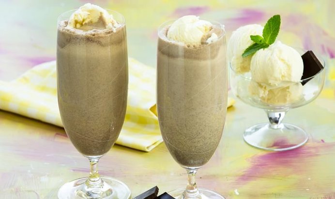 Коктейль мокко-гляссе