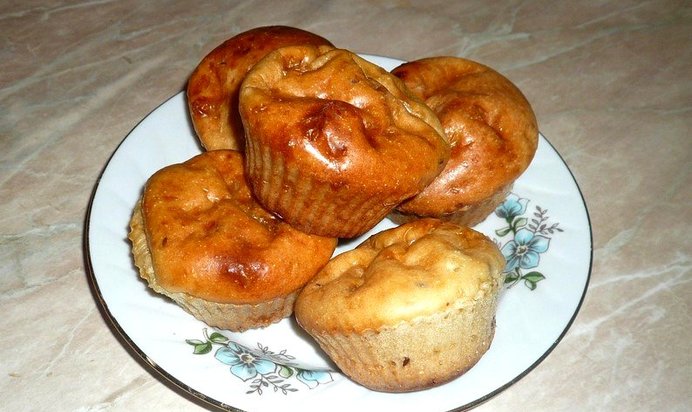 Сырные кексы