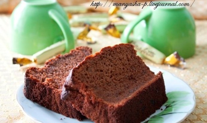 Шоколадно-Банановый кекс