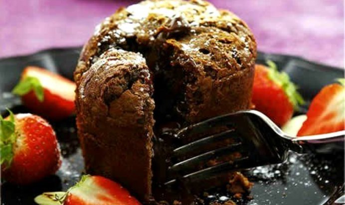 Шоколадно-имбирный кекс