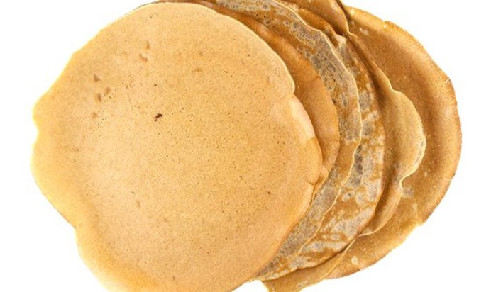 Гречневые дрожжевые блинчики