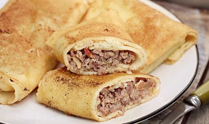 Начинка для блинчиков с мясом