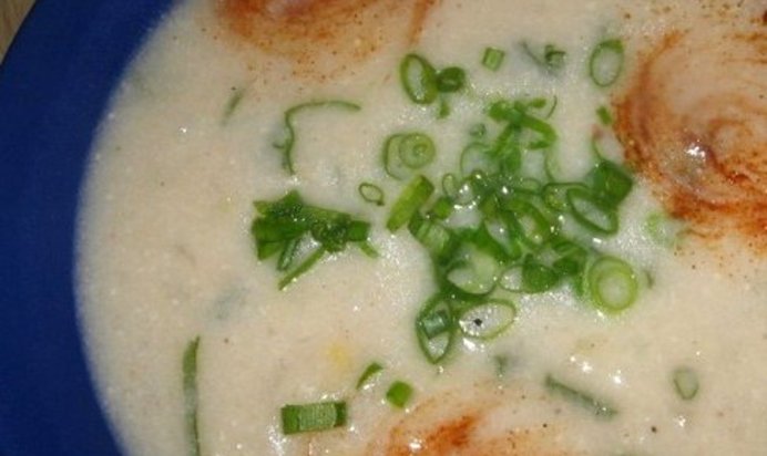 Сырный суп с цветной капустой