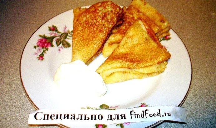 Ажурные блинчики