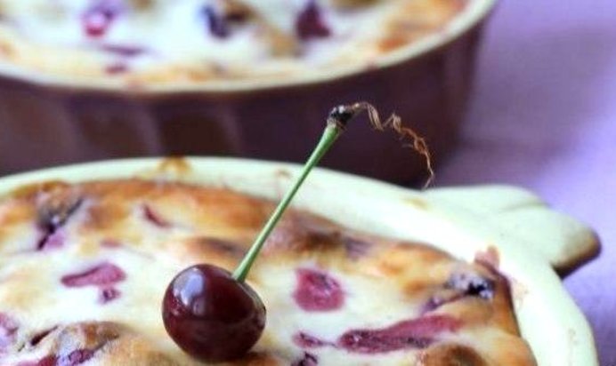 Вишневая запеканка