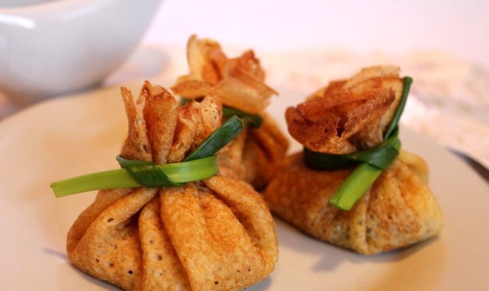 Блинные мешочки