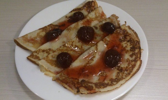 Блинчики по-летнему