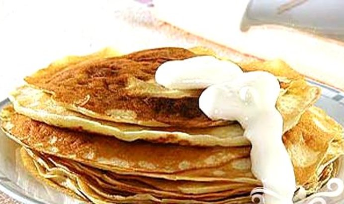 Блины манные