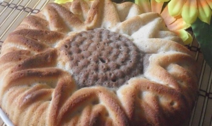 Йогуртовый кекс Подсолнух