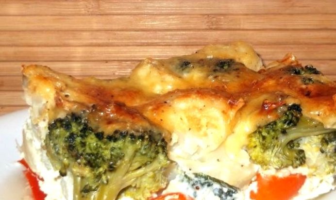 Овощная запеканка с цветной капустой