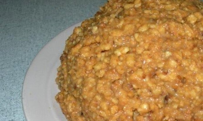 Торт Муравейник без выпечки