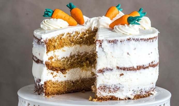 Морковный торт