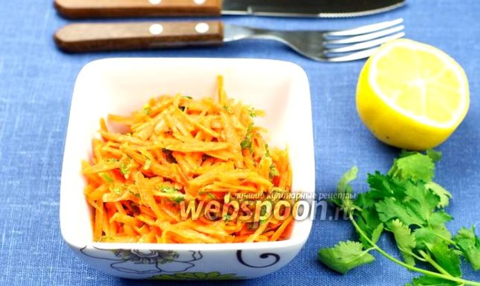 Салат из тёртой моркови