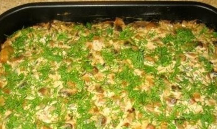 Запеканка из гречки