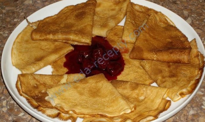 Блины на разрыхлителе