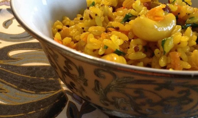 Плов с кешью