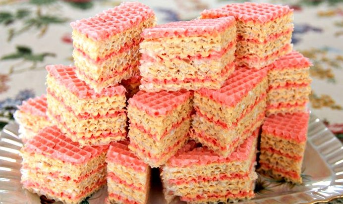 Украинский вафельный торт