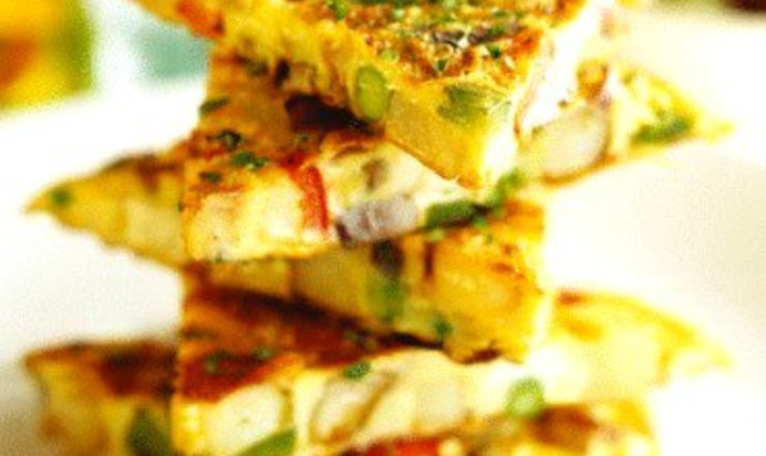 Картофельно-фасолевая тортилья