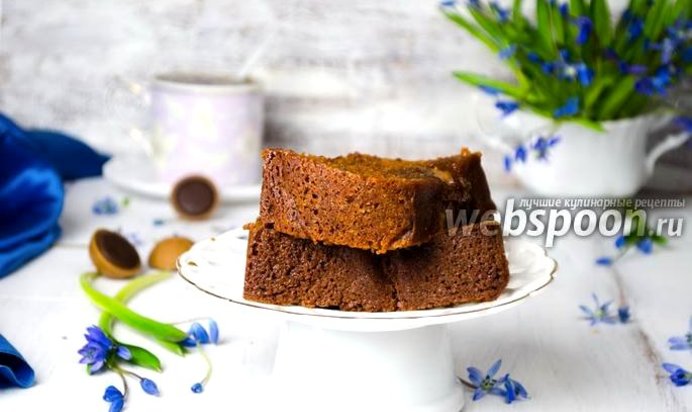 Карамельный кекс