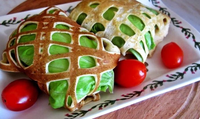 Ажурные блинчики